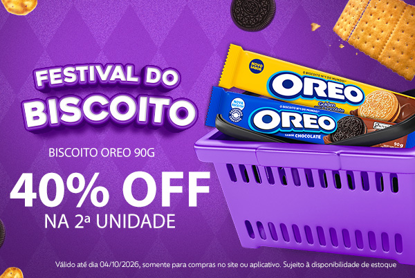 Biscoito Oreo 28 a 04/10